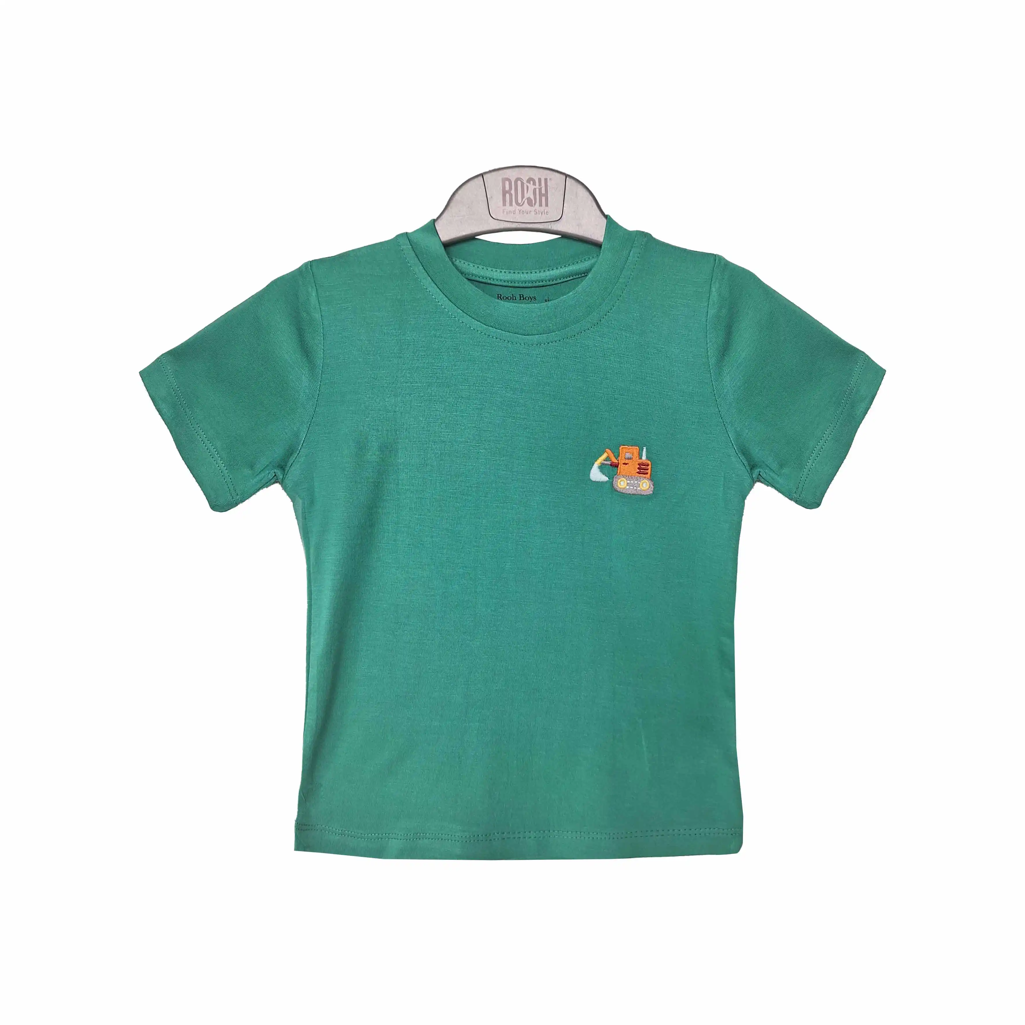 اطلاعات سایزبندی تیشرت طرح کامیون پسرانه