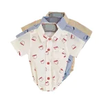 بادی دکمه دار طرح ماشین نوزاد پسر