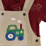 تیشرت طرح تراکتور پسرانه 