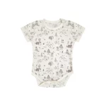 بادی آستین کوتاه طرح کوه نوزاد پسر