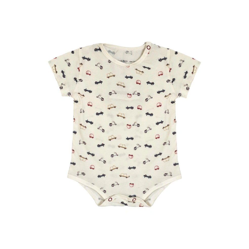 بادی آستین کوتاه طرح موتور نوزاد پسر