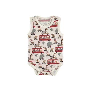 بادی آستین حلقه ای نوزاد پسر