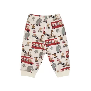 شلوار طرح اتوبوس نوزاد پسر