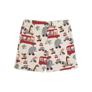 شلوارک طرح اتوبوس نوزاد پسر