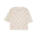 بلوز آستین بلند طرح حلزون نوزاد پسر