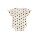 بادی آستین کوتاه طرح موش نوزاد پسر