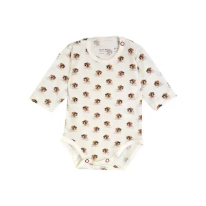 بادی آستین بلند طرح موش نوزاد پسر