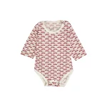 بادی آستین بلند طرح ماشین نوزاد پسر