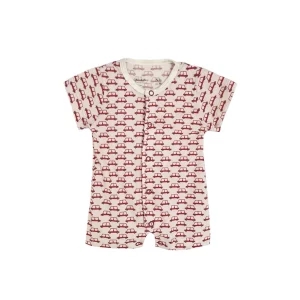 سرهمی طرح ماشین نوزاد پسر