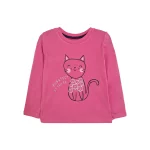 بلوز و شلوار طرح گربه دخترانه