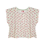 تیشرت کراپ و شلوار طرح گلدار دخترانه