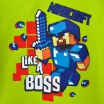 تیشرت طرح Like A Boos پسرانه