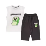 تاپ و شلوارک طرح Minecraft پسرانه
