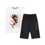 تاپ و شلوارک طرح Sonic پسرانه