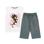 تاپ و شلوارک طرح Sonic پسرانه