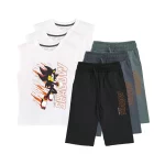 تاپ و شلوارک طرح Sonic پسرانه