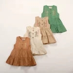 سارافون گلدوزی دخترانه