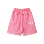 شلوارک دخترانه طرح گل گلدوزی کد 626579