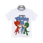 تیشرت و شلوارک طرح Pjmasks پسرانه