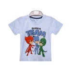 تیشرت و شلوارک طرح Pjmasks پسرانه