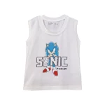 تاپ و شلوارک طرح Sonic پسرانه