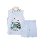 تاپ و شلوارک طرح دسته بازی پسرانه