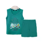 تاپ و شلوارک طرح دسته بازی پسرانه