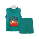 تاپ و شلوارک طرح ماشین پسرانه