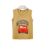 تاپ و شلوارک طرح ماشین پسرانه