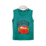 تاپ و شلوارک طرح ماشین پسرانه