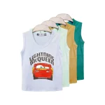 تاپ و شلوارک طرح ماشین پسرانه