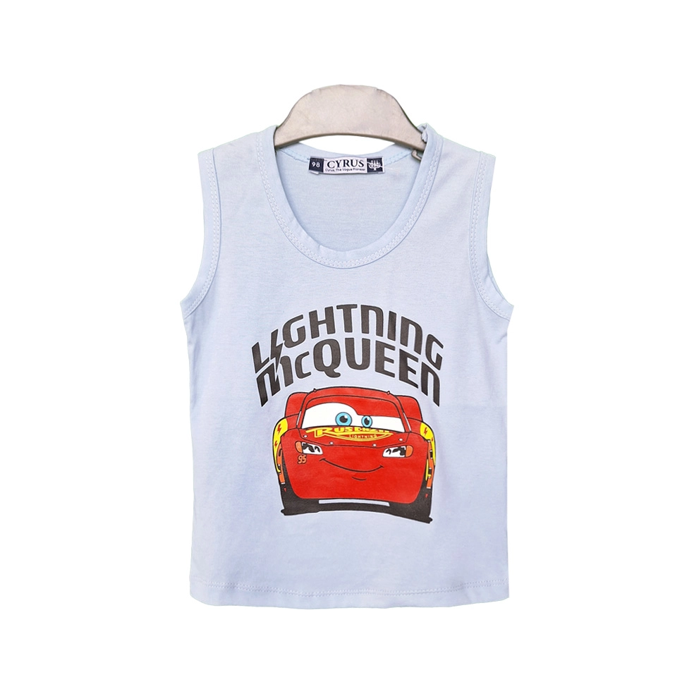 اطلاعات سایزبندی تاپ و شلوارک طرح ماشین پسرانه