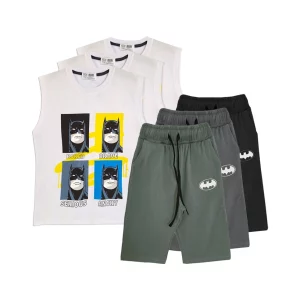 تاپ و شلوارک طرح Batman پسرانه