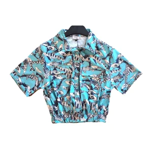 شومیز طرح دوجیب کمر کشدار زنانه ( 13 تا 17 سال ) کد 5700001701