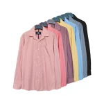 شومیز جلو دکمه دار مردانه