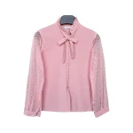 شومیز آستین توردار دخترانه