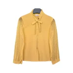 شومیز آستین توردار دخترانه