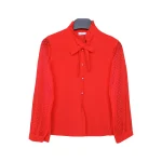 شومیز آستین توردار دخترانه