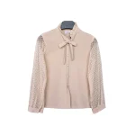 شومیز آستین توردار دخترانه