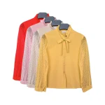 شومیز آستین توردار دخترانه