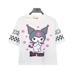 تیشرت طرح Kuromi دخترانه (سایز 3 تا 6) کد 60200073