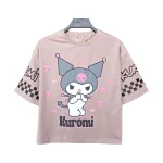 تیشرت طرح Kuromi دخترانه