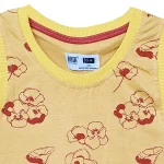 تاپ طرح گل دخترانه