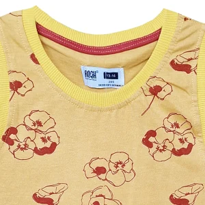 تاپ طرح گل دخترانه (13 تا 17 سال) کد 629274