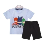 تیشرت و شلوارک طرح Pjmasks پسرانه