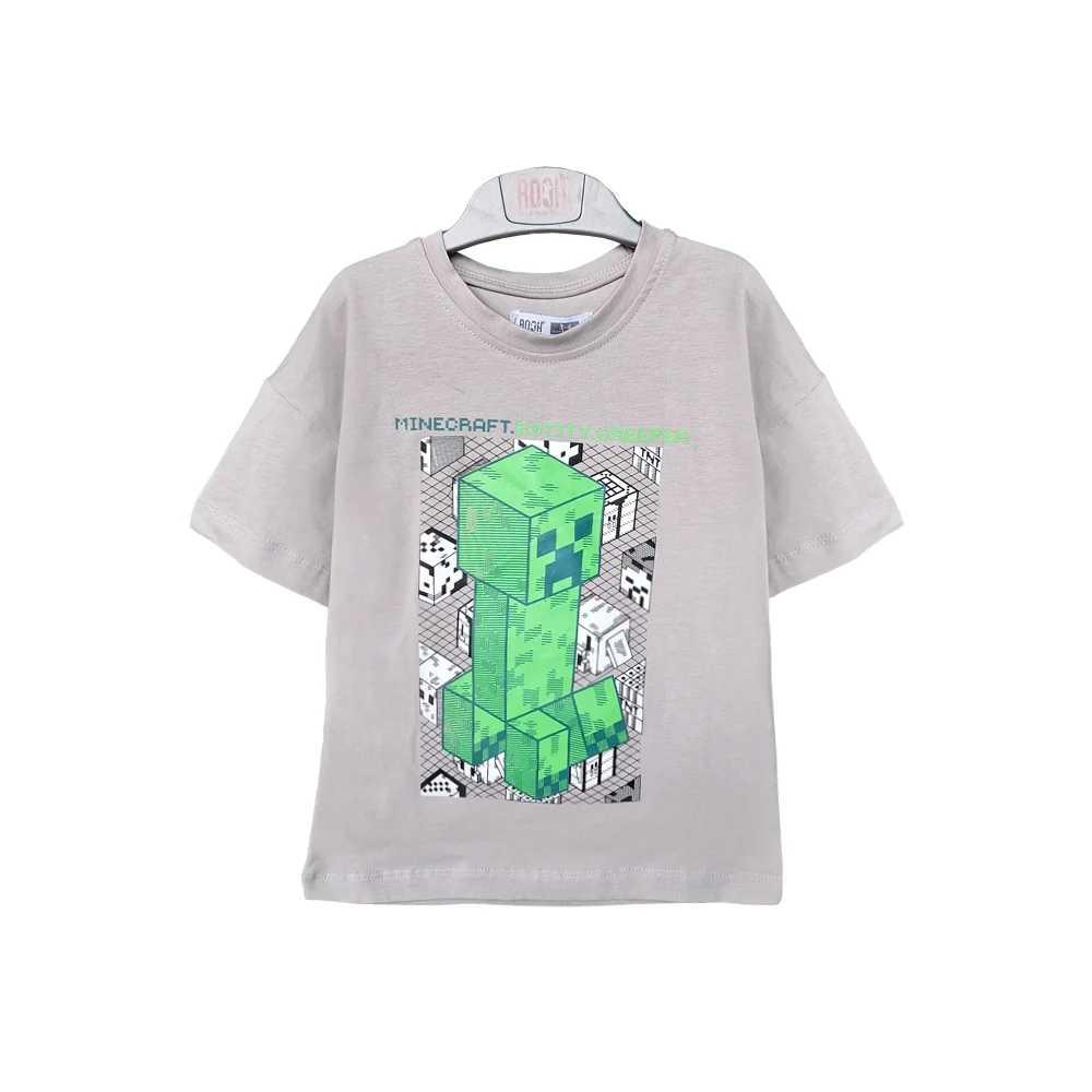 تیشرت طرح Minecraft پسرانه