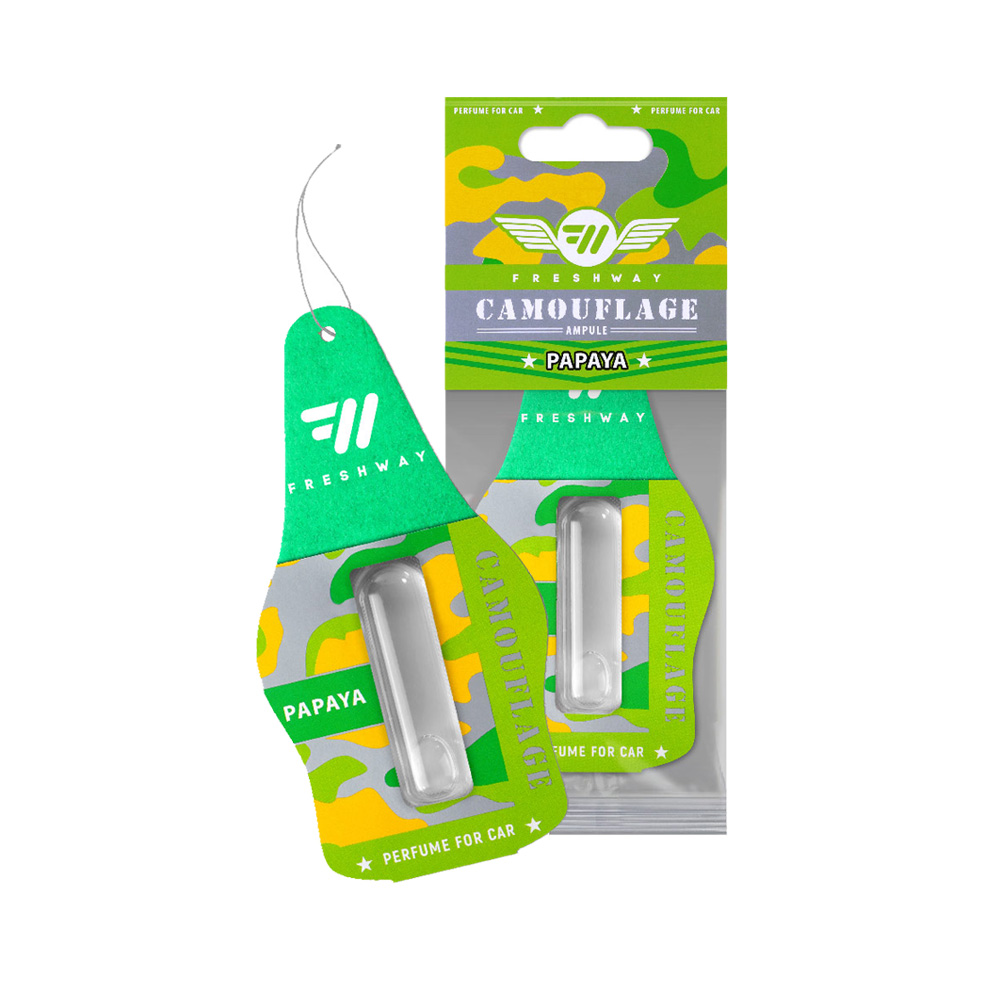 خوشبوکننده آمپولی طرح استتاری رایحه پاپایا