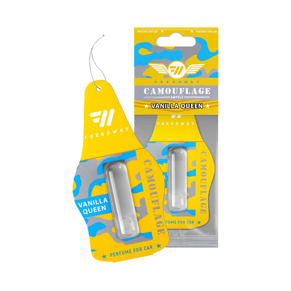 خوشبوکننده آمپولی طرح استتاری رایحه vanilla queen