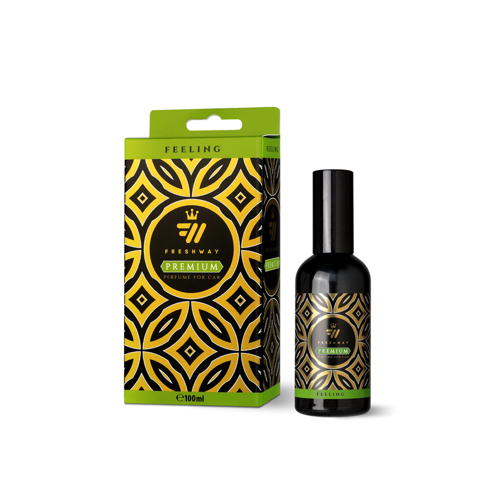 اسپری خوشبوکننده پرمیوم رایحه Feeling حجم 100 میلی لیتر