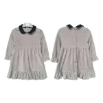 پیراهن کبریتی یقه ب ب دخترانه